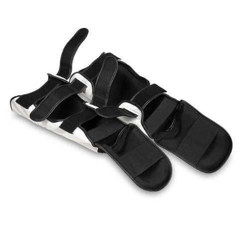 Chrániče holeně a chodidla Bushido Japan bílé Sp-10V3-XL