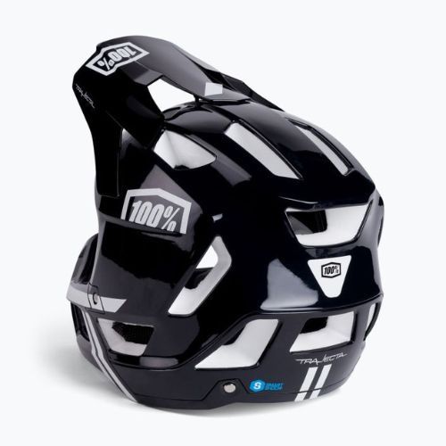 Cyklistická přilba 100% Trajecta Helmet W Fidlock Full Face black STO-80021-011-11