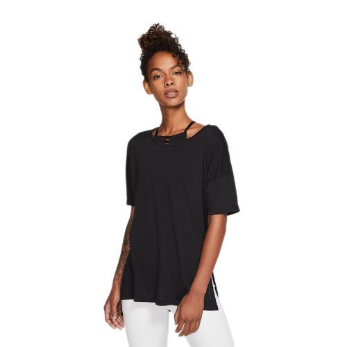 Tričko Nike NY DF Layer SS Top černé CJ9326-010
