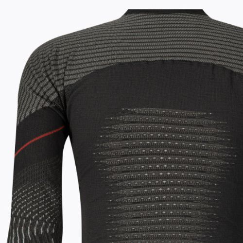 Pánská termoakční mikina UYN Evolutyon Comfort UW Shirt charcoal/white/red