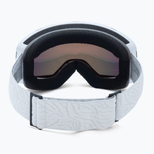Dámské snowboardové brýle ROXY Storm Women 2021 bright white/amber rose ml red