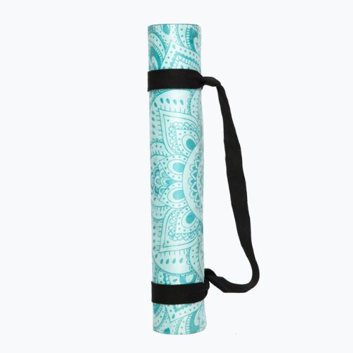 Podložka na jógu Yoga Design Lab Combo Yoga 3,5 mm modrá Mandala Turquoise