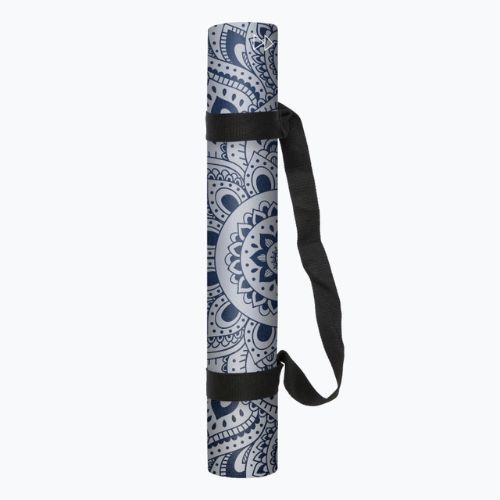 Podložka na jógu Yoga Design Lab Combo Yoga 3,5 mm tmavě modrá Mandala Sapphire