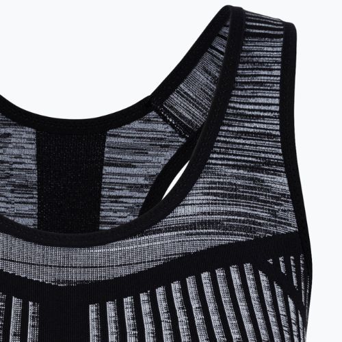 Fitness podprsenka Nike FE/NOM Flyknit šedá AJ4047-014