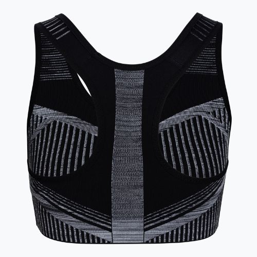 Fitness podprsenka Nike FE/NOM Flyknit šedá AJ4047-014