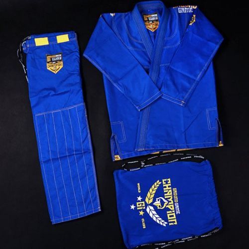 Pánské brazilské jiu-jitsu GI Ground Game Champion 2.0 blue GICHNEWBLUA1