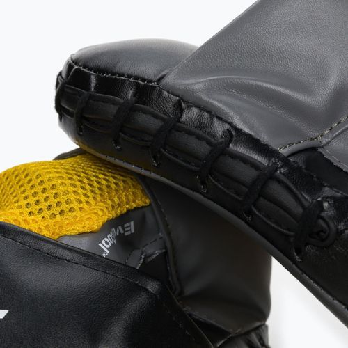 EVERLAST Lea Punch Mantis šedé kožené tréninkové štíty EV4910