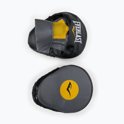 EVERLAST Lea Punch Mantis šedé kožené tréninkové štíty EV4910