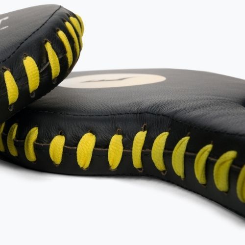 EVERLAST Lea Punch Paddle kožené tréninkové podložky černé EV4088