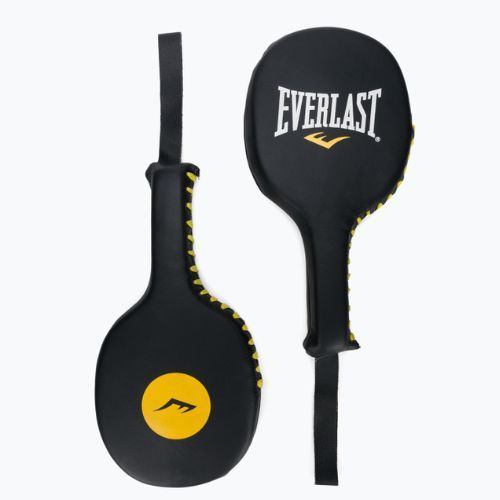 EVERLAST Lea Punch Paddle kožené tréninkové podložky černé EV4088
