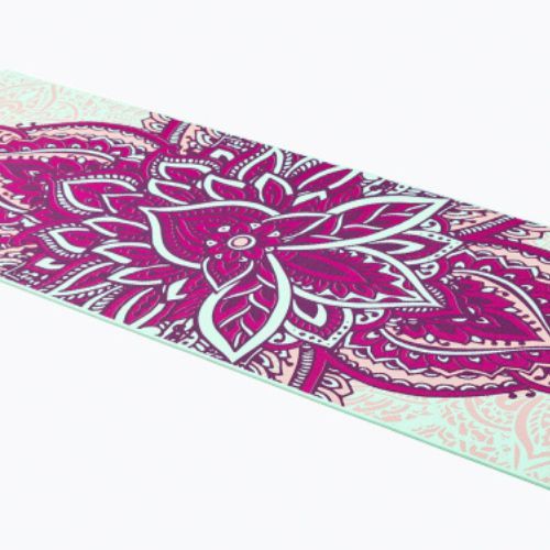 Podložka na jógu Gaiam Zara Rouge 6 mm modrá 63368