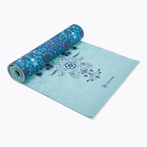 Podložka na jógu Gaiam Mystic 6 mm modrá 62899