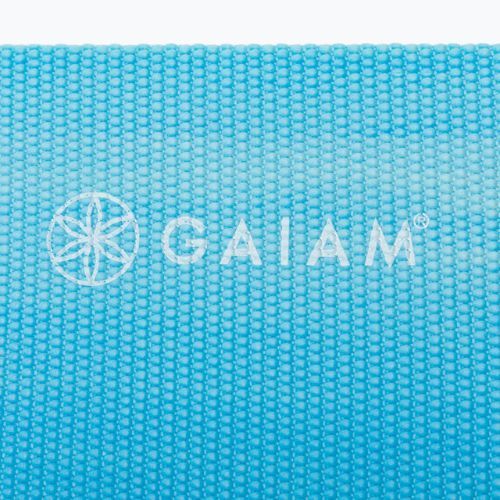 Podložka na jógu Gaiam Tie Dye 4 mm modrá 54844
