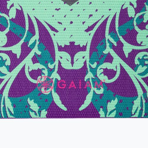 Podložka na jógu Gaiam Moroccan Garden 6 mm fialová 62612