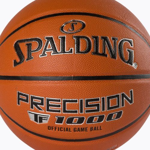 Spalding TF-1000 Precision Logo FIBA oranžový basketbalový míč 76965Z