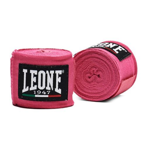 Boxerské bandáže Leone 1947 Hand Wraps růžové AB705