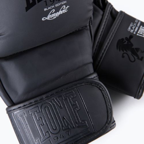 Grapplingové rukavice Leone 1947 Black Edition MMA černé GP1213