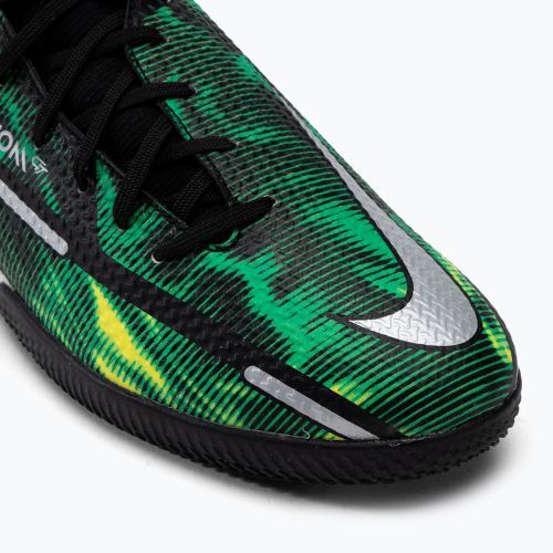Pánské kopačky Nike Phantom GT2 Academy DF SW IC black-green DM0720-003