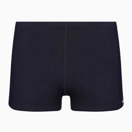 Pánské plavecké boxerky Nike Hydrastrong Solid Square Leg černé NESSA002-001
