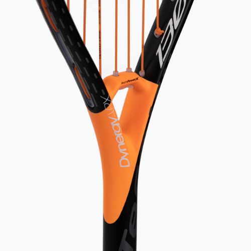 Squashová raketa Tecnifibre Dynergy Apx 130 černá/oranžová 12DYN13020