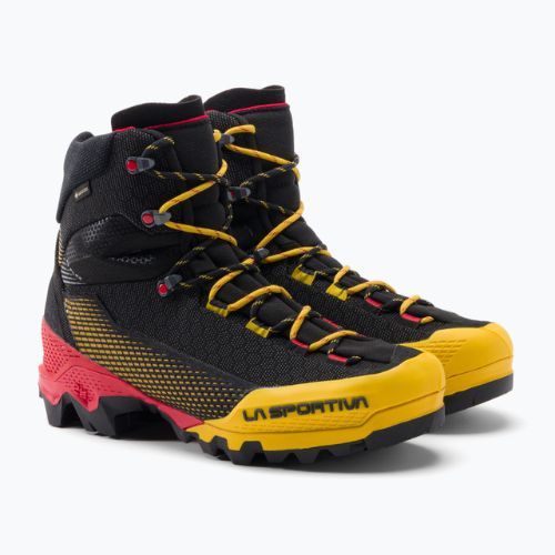 Pánské horolezecké boty La Sportiva Aequilibrium ST GTX černo-žluté 31A999100