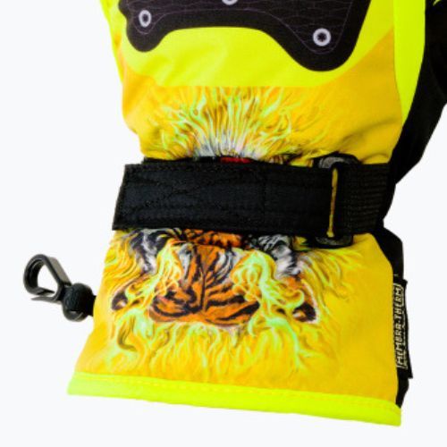 Dětské lyžařské rukavice Level Junior žluté 4152