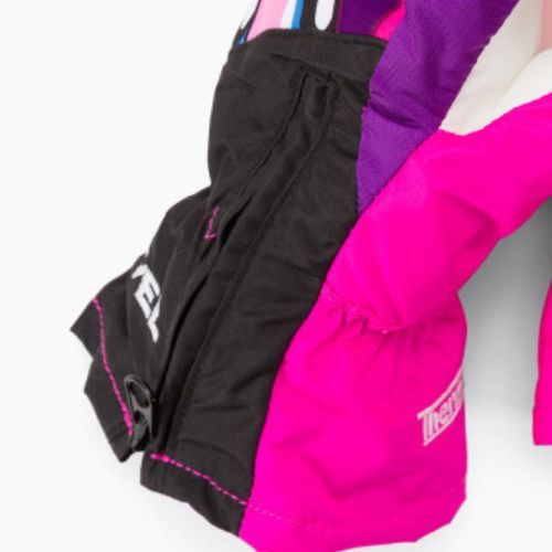 Dětské snowboardové rukavice Level Lucky růžové 4146