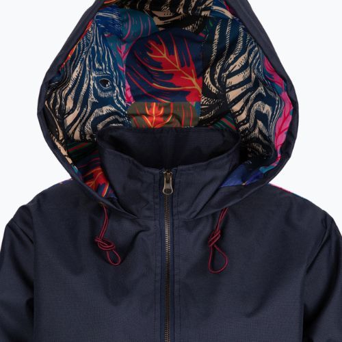 Dámská nepromokavá bunda Waikane Vibe Blue Zebra tmavě modrá