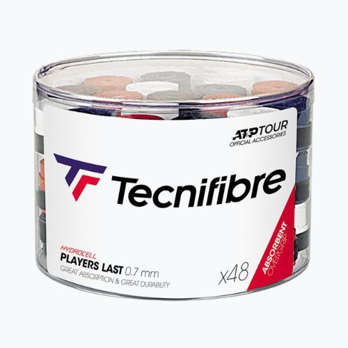 Tecnifibre Players Last 48 PVC omotávka na tenisovou raketu černá 52ATPLAS48