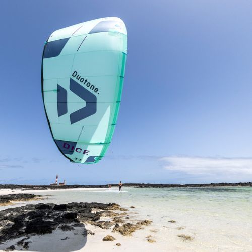 Kite surfing DUOTONE Dice 2022 zelená 44220-3002