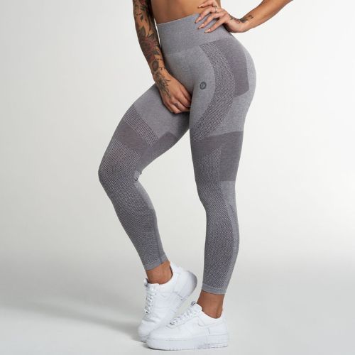 Dámské legíny Gym Glamour Fusion šedé 331