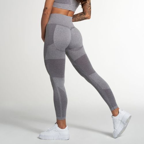 Dámské legíny Gym Glamour Fusion šedé 331
