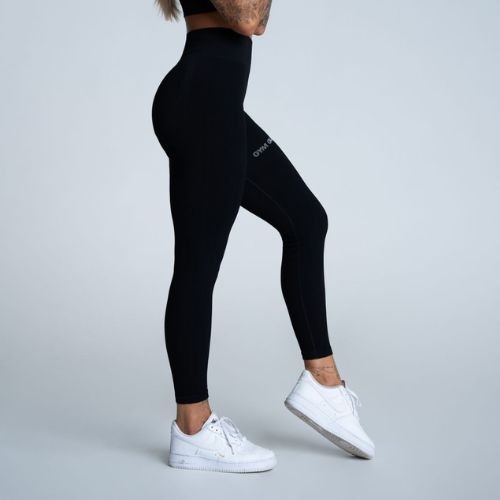Dámské legíny Gym Glamour push up černé 311