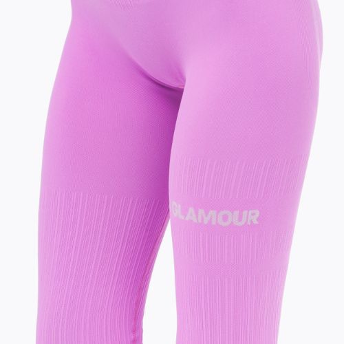 Dámské legíny Gym Glamour push up růžové 368