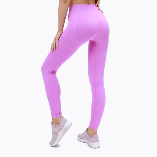 Dámské legíny Gym Glamour push up růžové 368