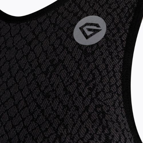 Fitness podprsenka Gym Glamour Top Snake šedá 366