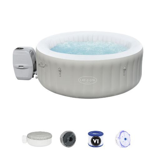 Bestway Lay-Z-Spa Nafukovací vířivka Tahiti bílý 60007
