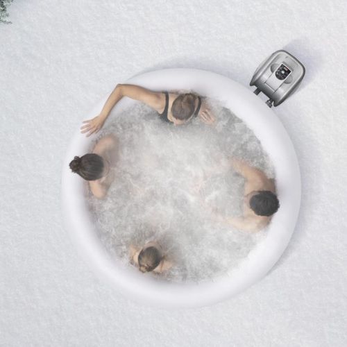 Bestway Lay-Z-Spa Nafukovací vířivka Havana černobílý 60035