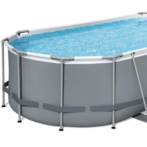 Bestway Power Steel šedá 5614A Bazén