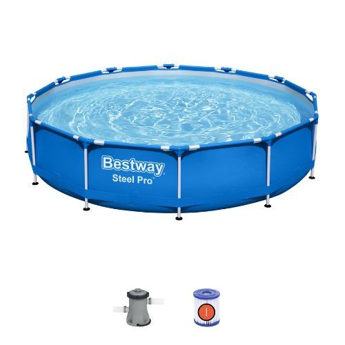 Bazén Bestway Steel Pro modrý 56681