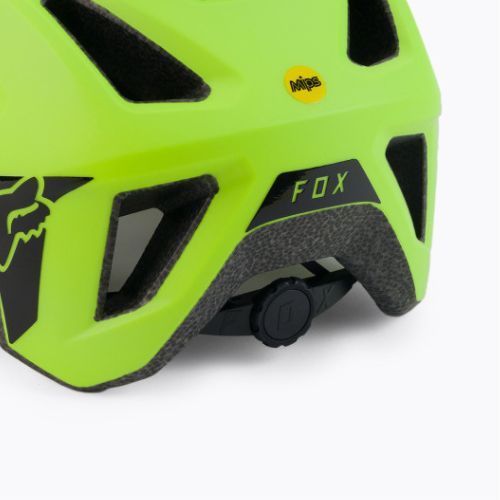 Cyklistická přilba FOX Mainframe Trvrs žlutá 28424_130_M