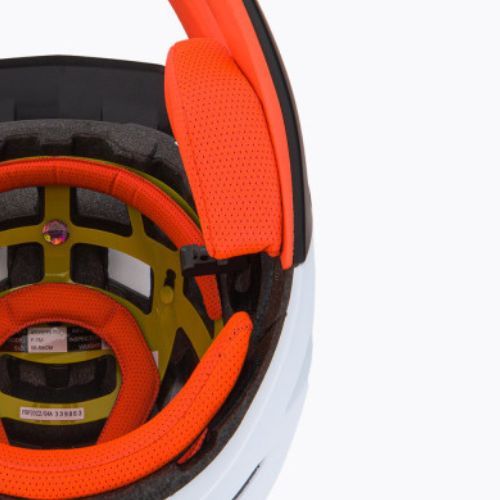 Cyklistická přilba FOX Proframe Blocked černá/oranžová 29398