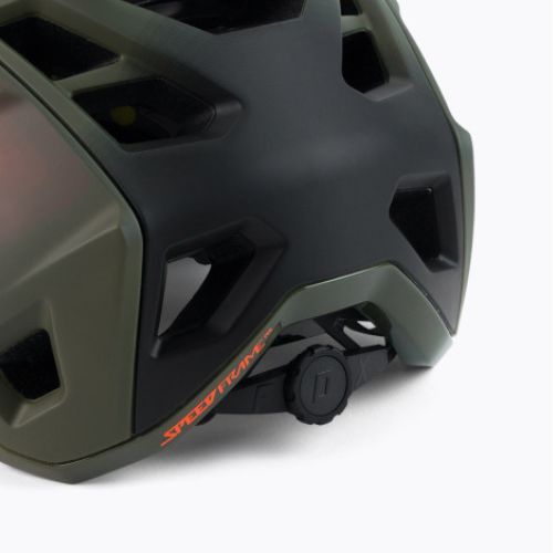 Cyklistická přilba FOX Speedframe Pro Fade zeleno-oranžová 29463_099_L