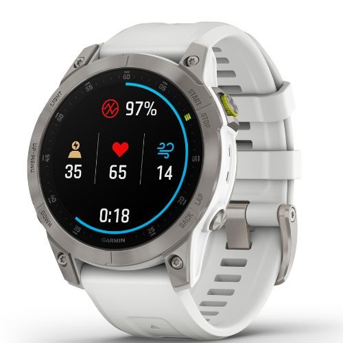 Sportovní hodinky Garmin Epix 2 Sapphire HRM Elevate Ox bílé 010-02582-21