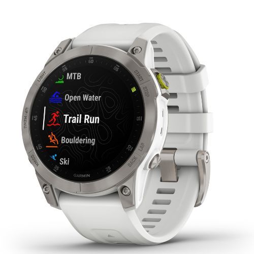 Sportovní hodinky Garmin Epix 2 Sapphire HRM Elevate Ox bílé 010-02582-21