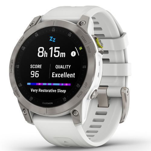 Sportovní hodinky Garmin Epix 2 Sapphire HRM Elevate Ox bílé 010-02582-21