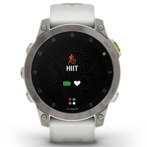 Sportovní hodinky Garmin Epix 2 Sapphire HRM Elevate Ox bílé 010-02582-21