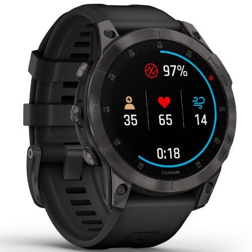 Sportovní hodinky Garmin Epix 2 Sapphire HRM Elevate Ox černé 010-02582-11