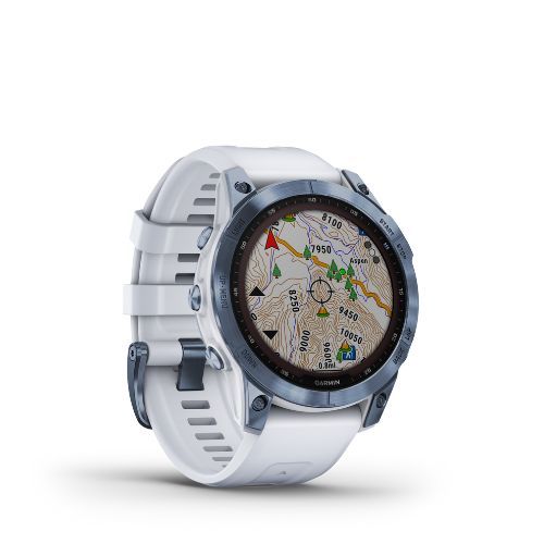 Sportovní hodinky Garmin Fenix 7 Sapphire Solar Hrm Elevate Ox modré 010-02540-25