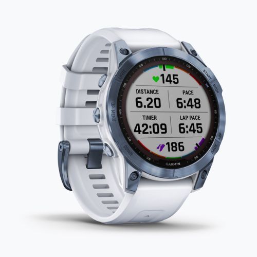 Sportovní hodinky Garmin Fenix 7 Sapphire Solar Hrm Elevate Ox modré 010-02540-25